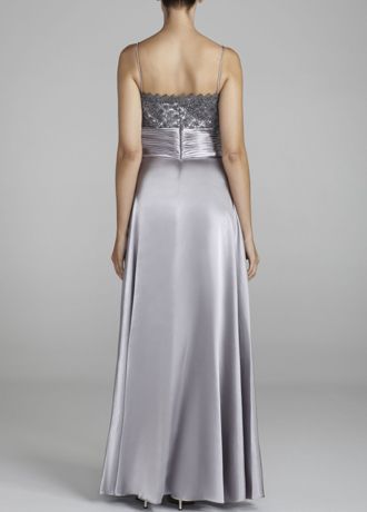 Lace and Satin Bolero Jacket Dress | David's Bridal