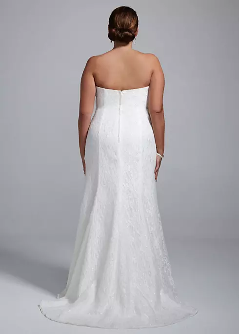 Strapless Sweetheart Lace Gown Image 2