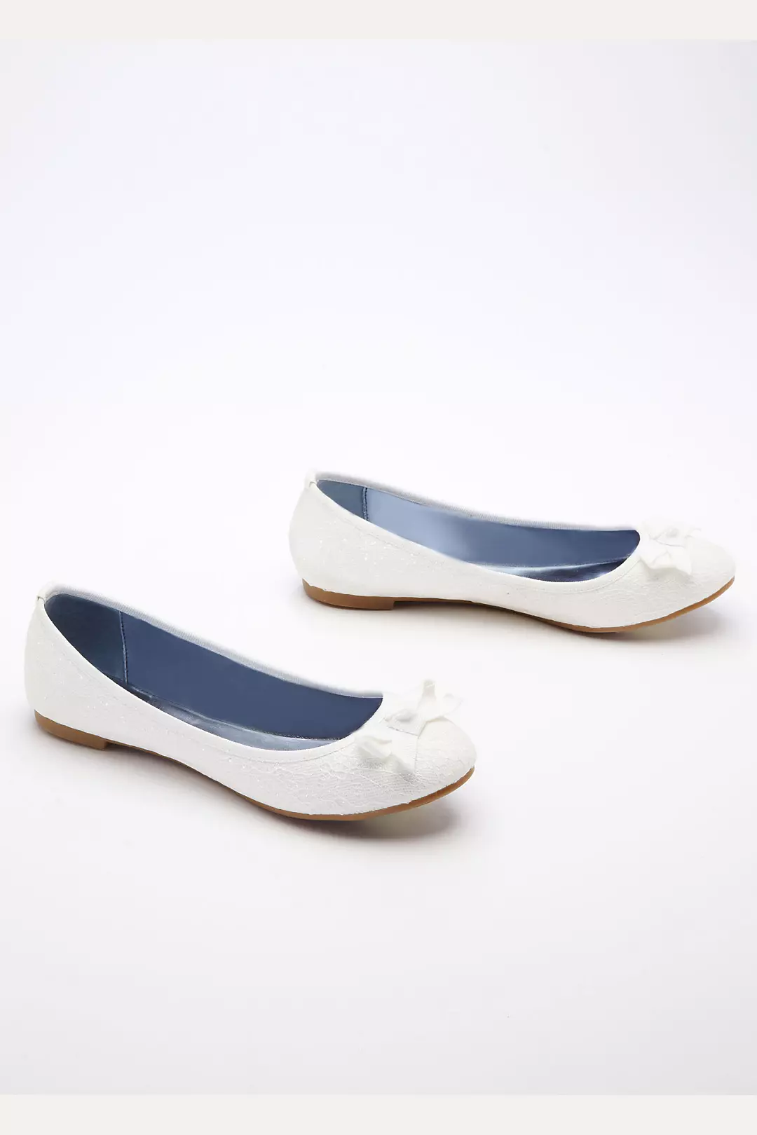 Ballet Flat with Bow Tie Detail Image