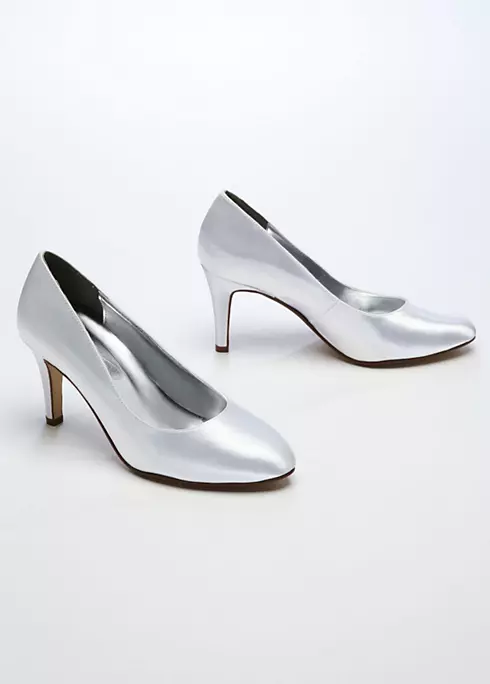 Dyeable Almond Toe Pump Image 1