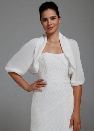 White hotsell chiffon jacket