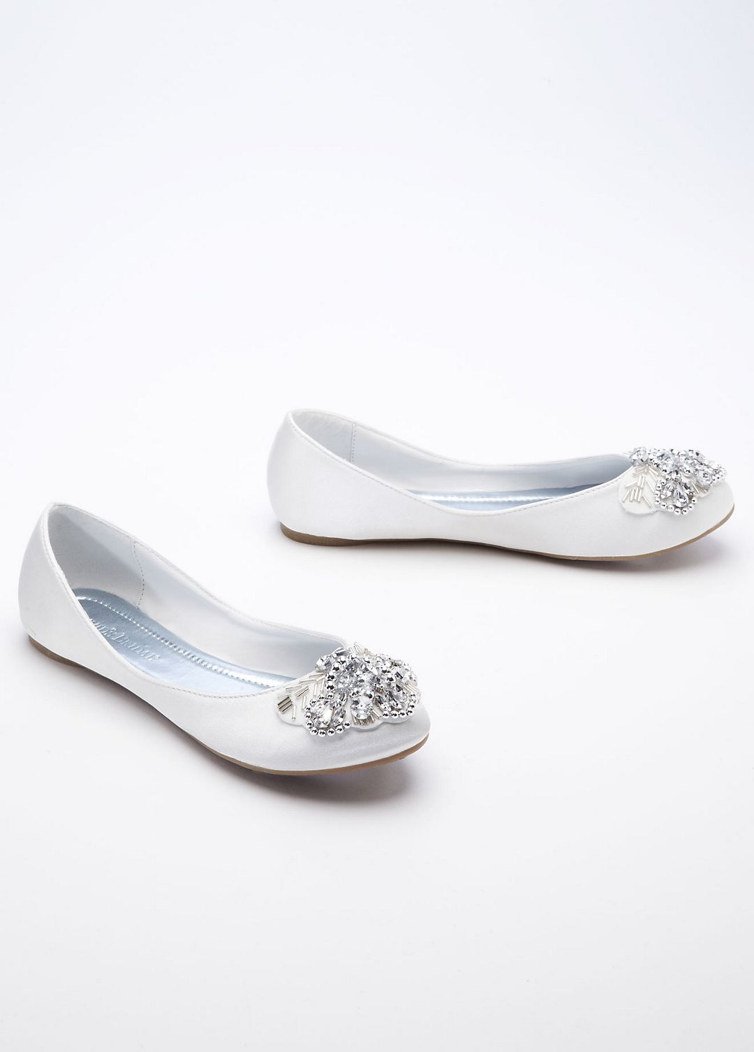 Ballet Flat with Beaded Design Image 3