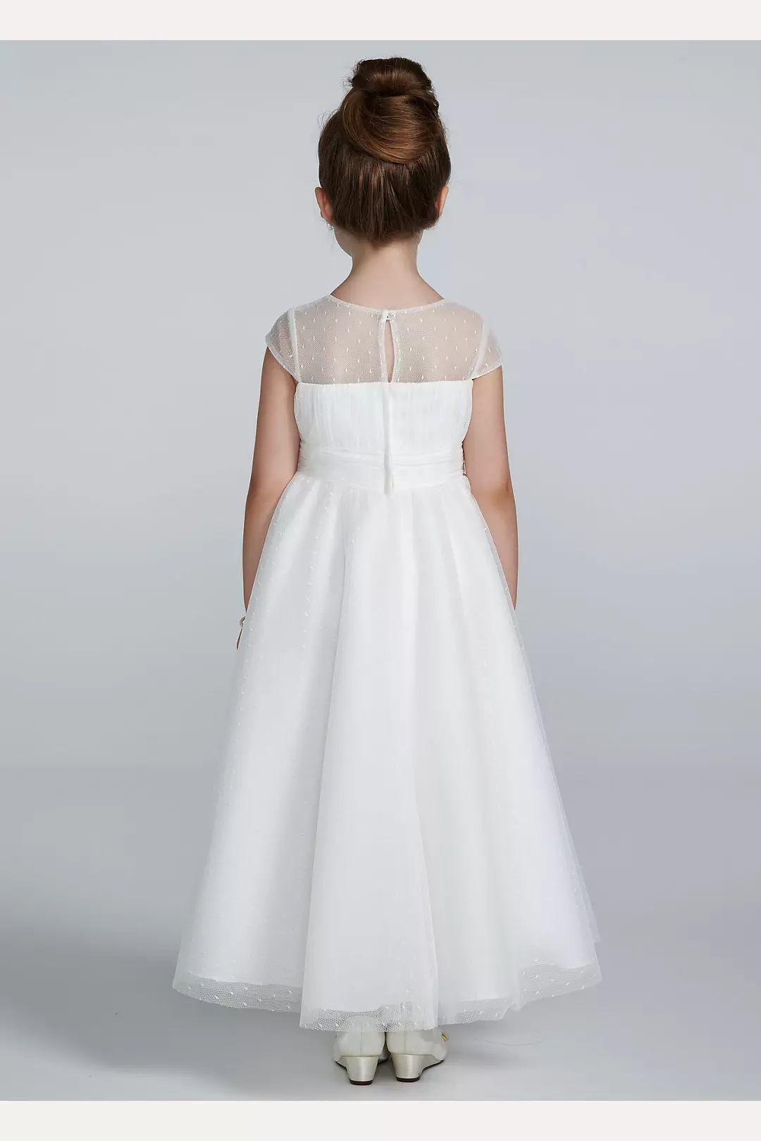 As-Is Spaghetti Strap Ball Gown with Bubble Hem Image 2