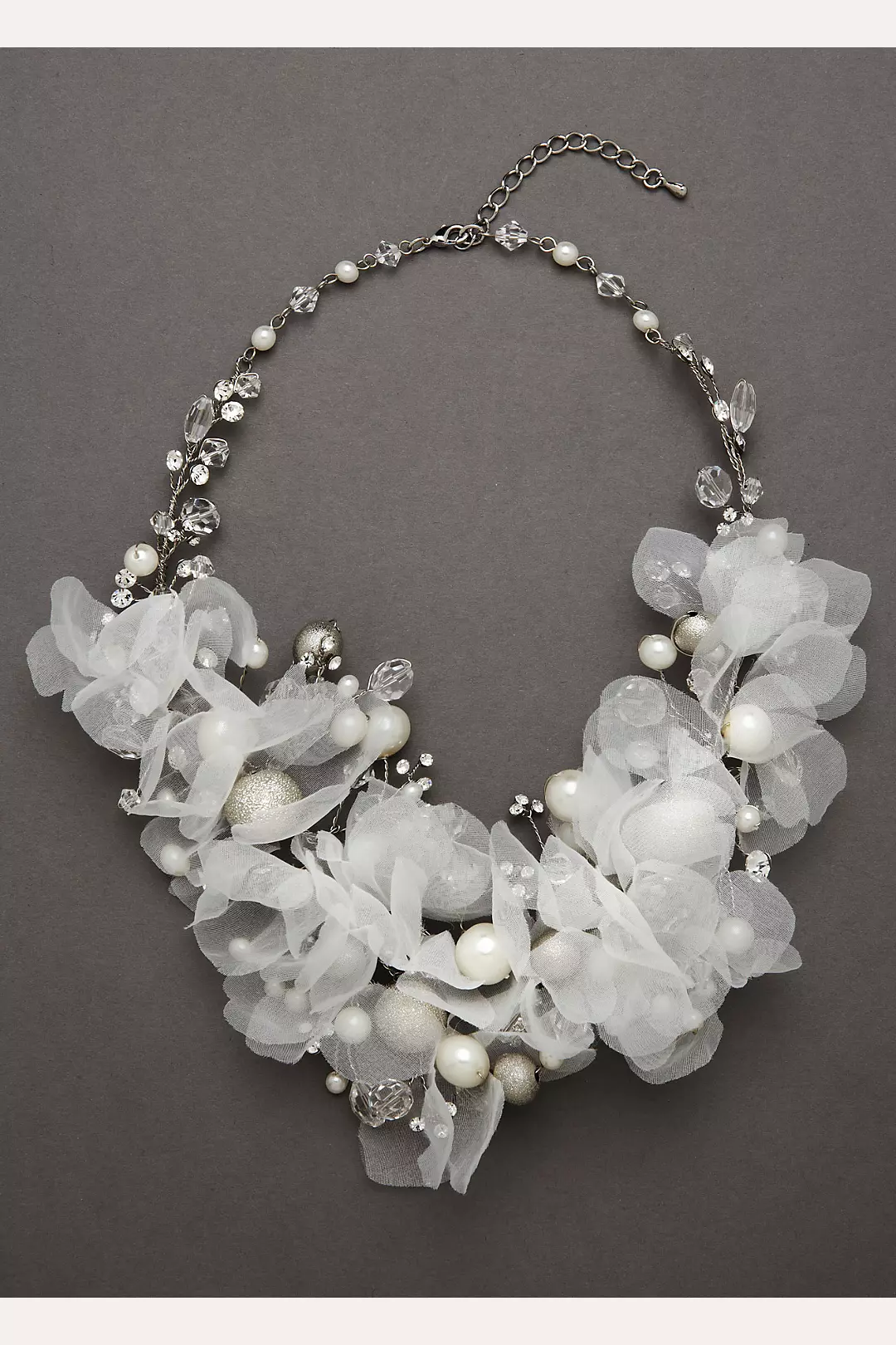 Floral Bouquet Crystal Necklace Image