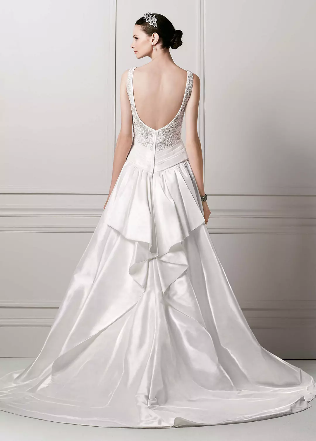 As-Is Sleeveless Tank Ball Gown Wedding Dress Image 2