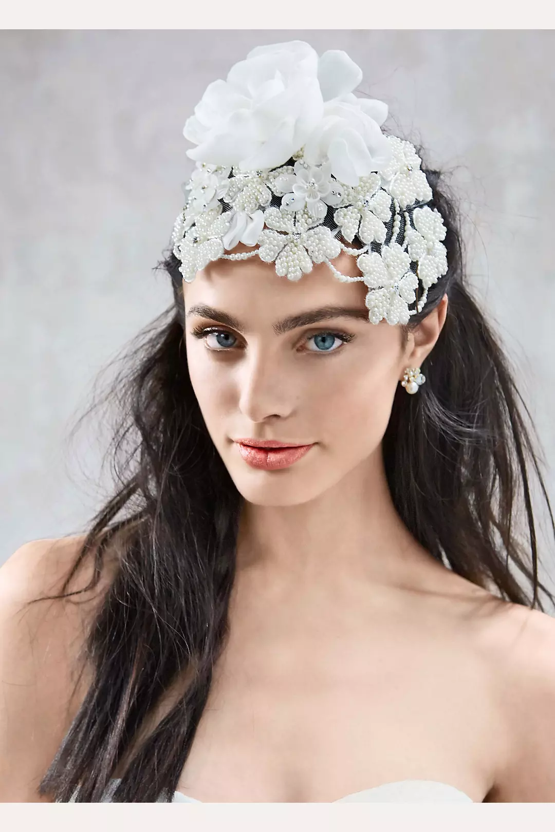 MARION | floral bridal headpiece