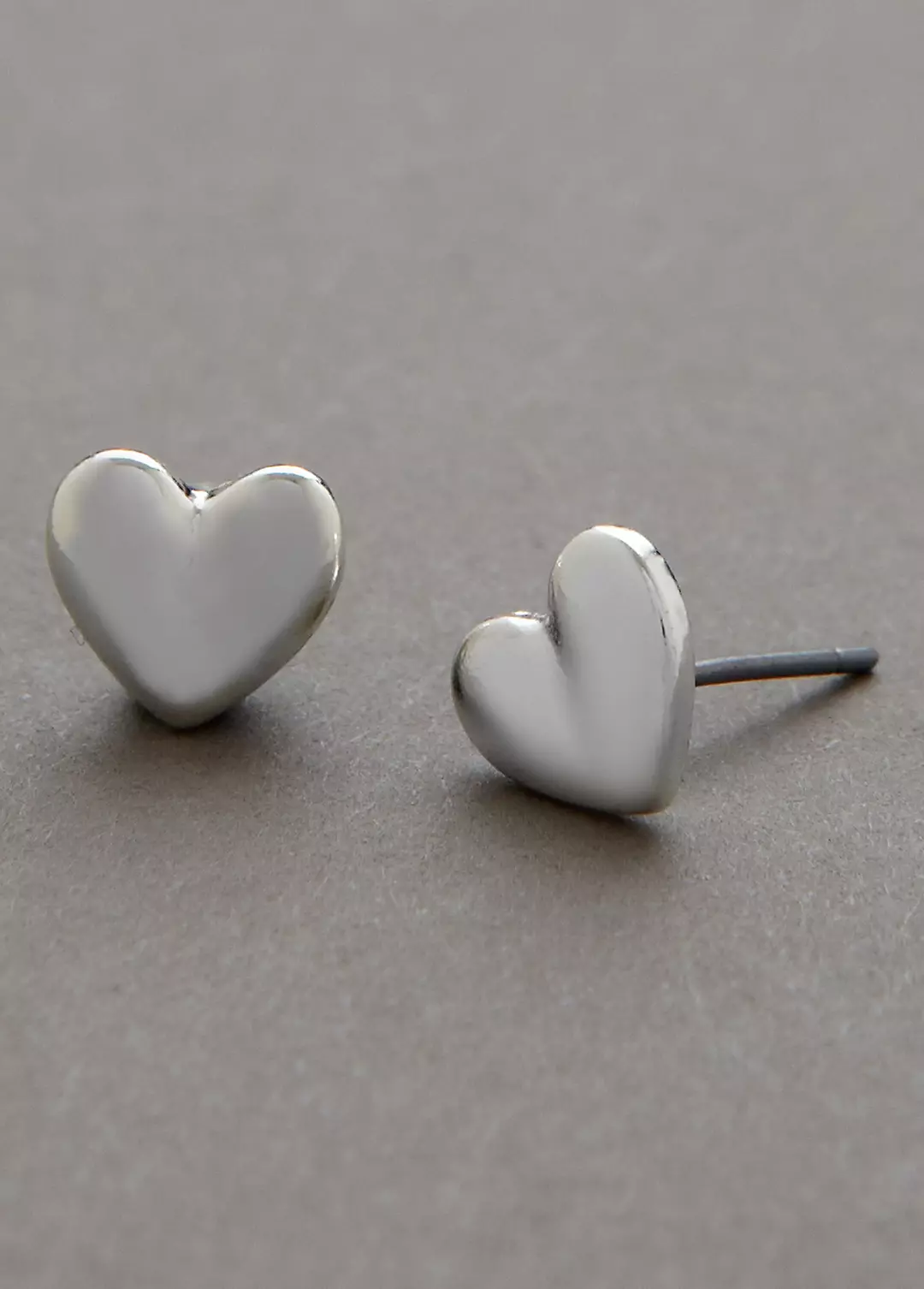 Heart Stud Earrings Image