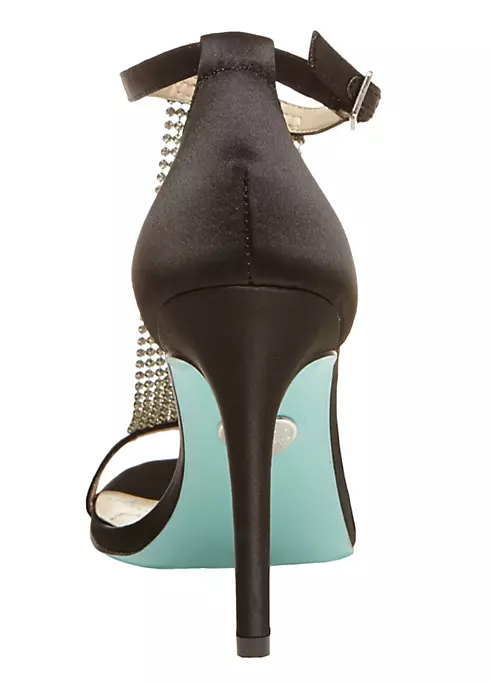 Blue by Betsey Johnson Crystal T Strap Sandal Image 3