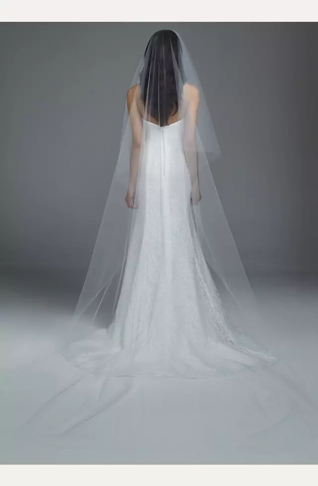 Classic Cathedral Length Veil Image 2