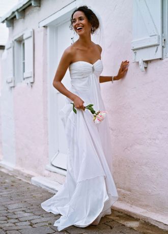 plus black wedding dress