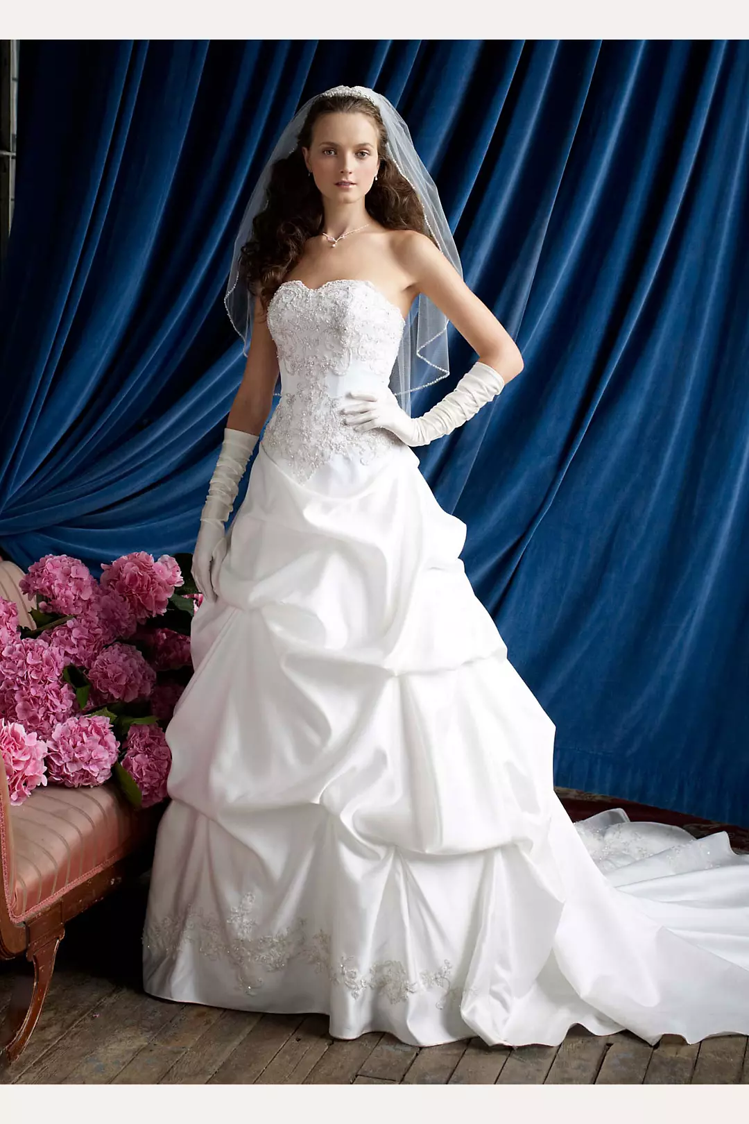 Strapless Sweetheart Pick-Up Ball Gown  Image
