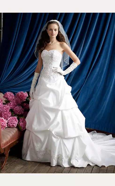 Strapless Sweetheart Pick-Up Ball Gown  Image 1