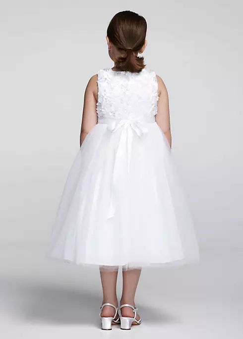 Tank Tulle Ball Gown With Floral Detail Image 2