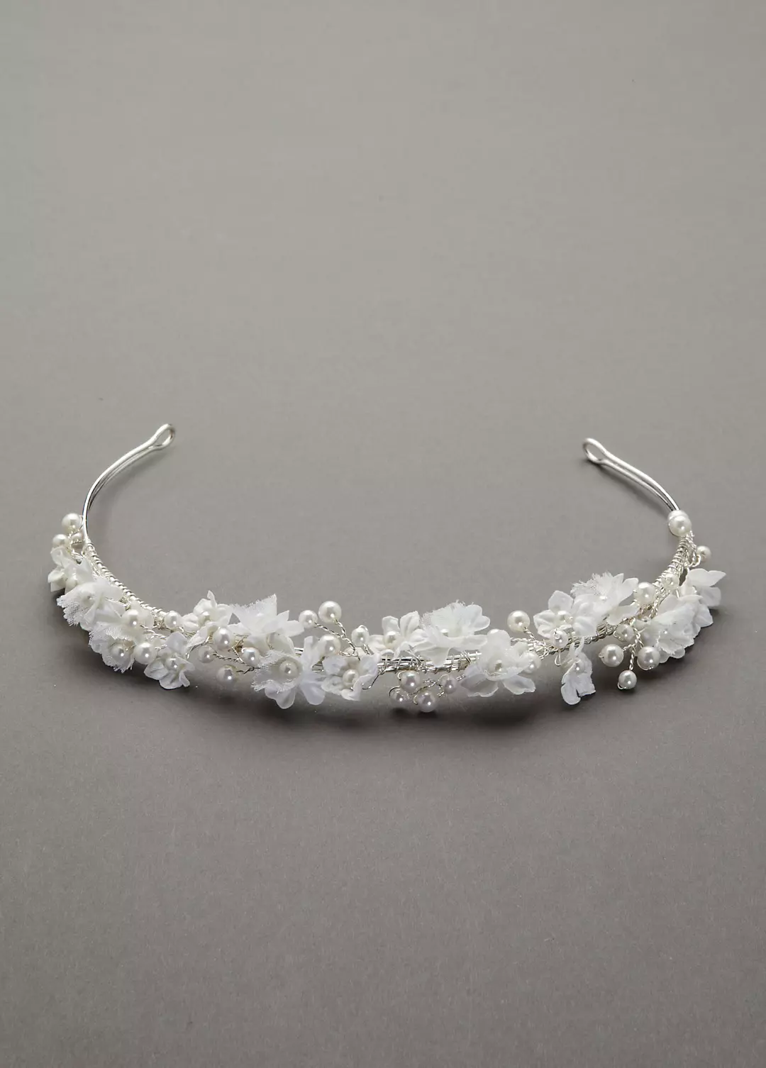 Flower and Pearl Headband Image