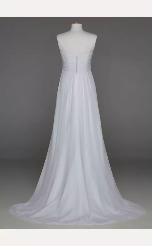 Sheath Gown with Beaded Sweetheart Neckline Image 2