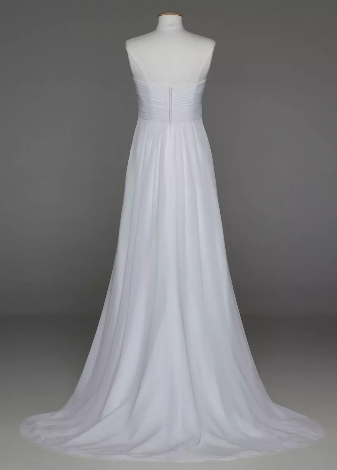 Sheath Gown with Beaded Sweetheart Neckline Image 2