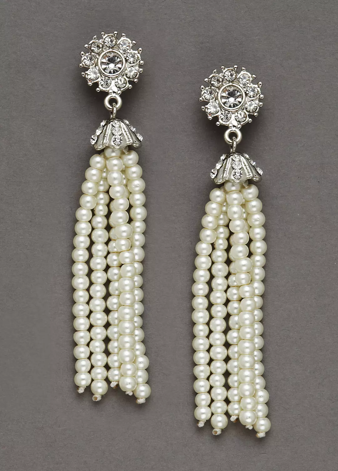 Pearl Tassel Earrings Image