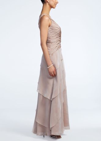 Sleeveless deals chiffon dress