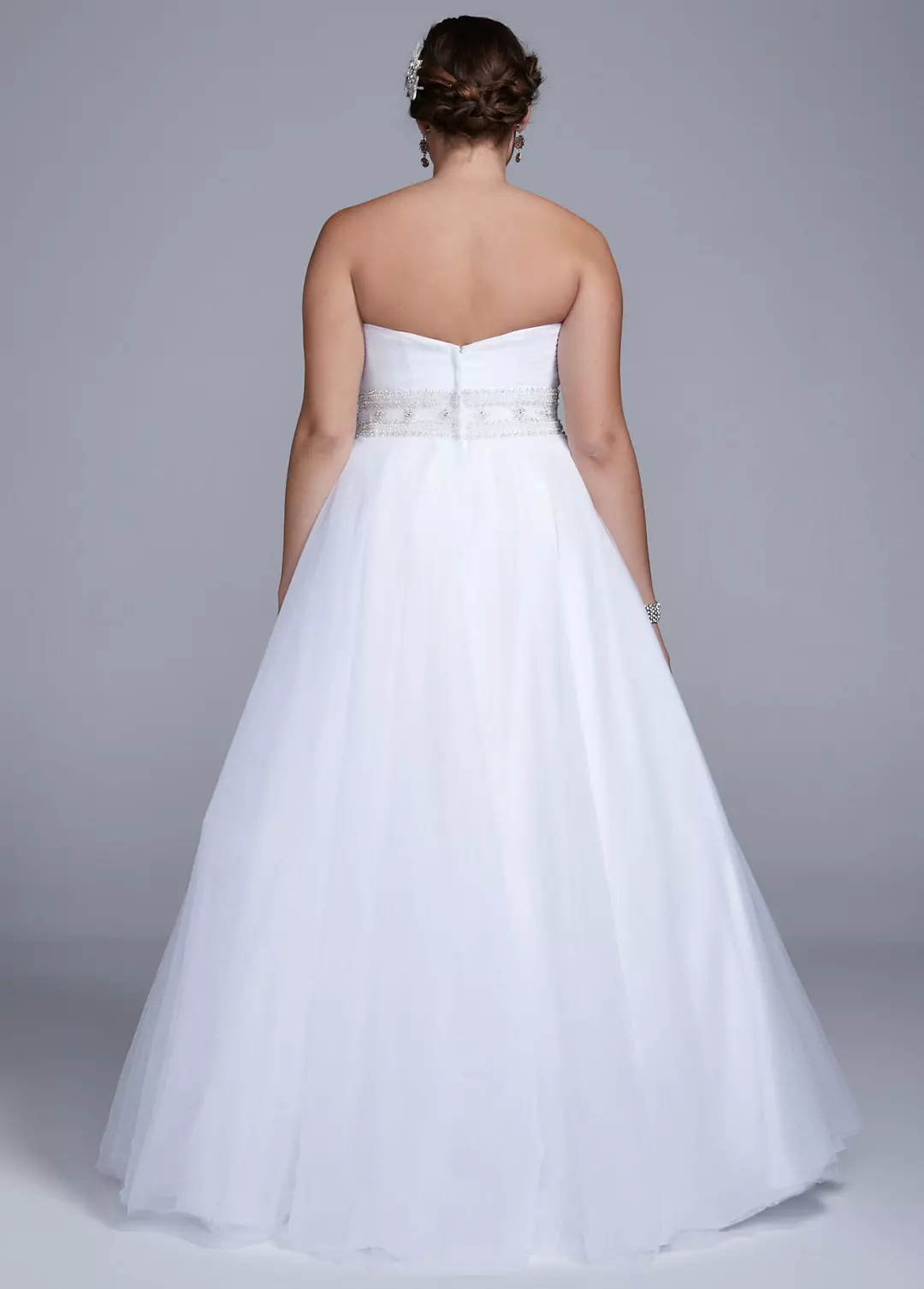 Strapless Tulle Ball Gown Image 2