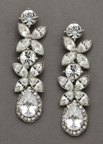 SWEETV Marquise Wedding Dangle Earrings for Brides India | Ubuy