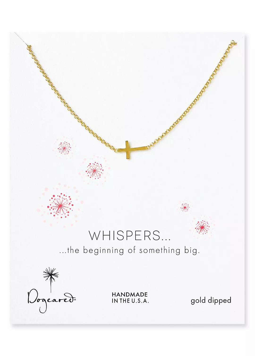 Whisper Cross Necklace Image