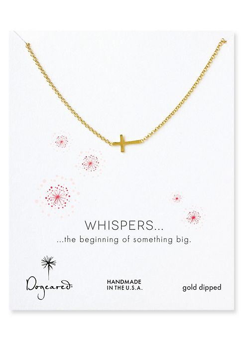 Whisper Cross Necklace Image