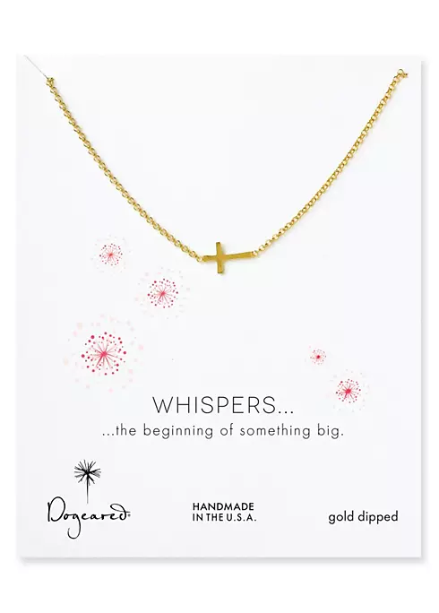 Whisper Cross Necklace Image 1