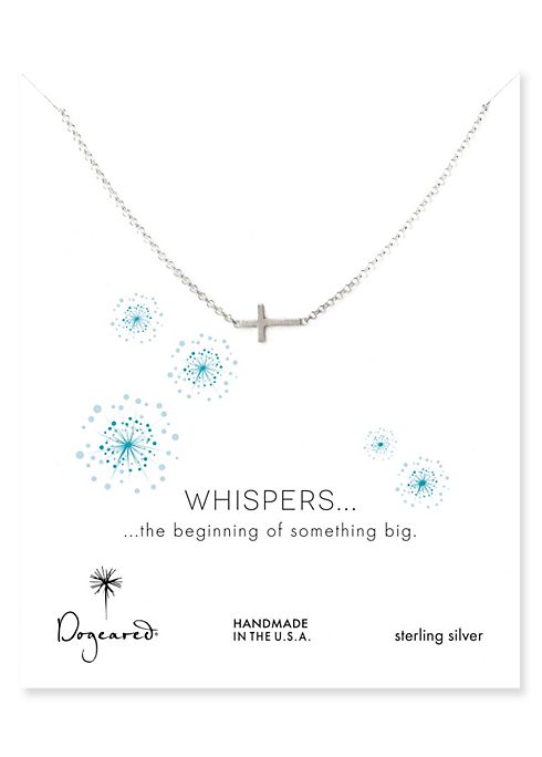 Whisper Cross Necklace Image 3