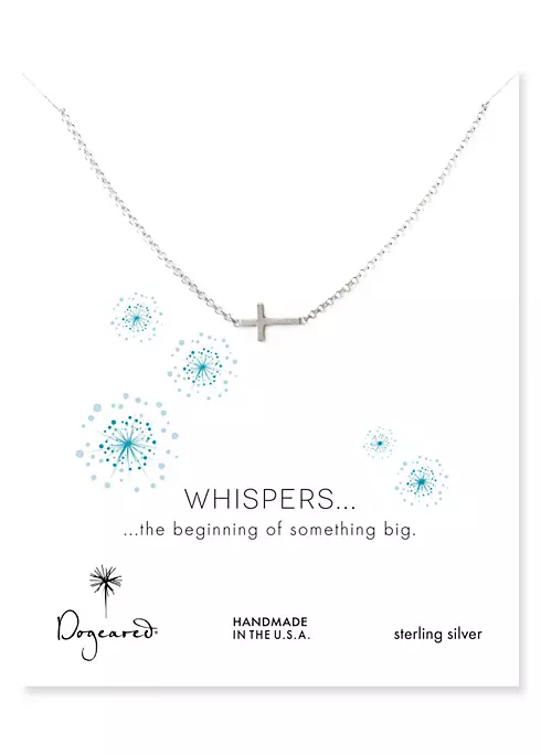 Whisper Cross Necklace Image 2