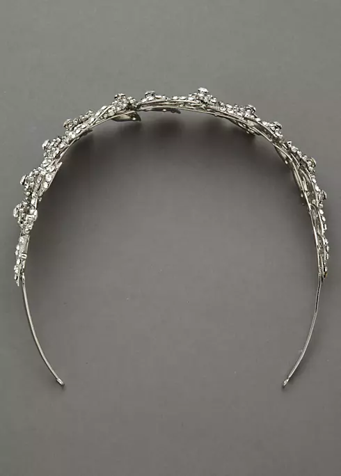 Oleg Cassini Pointed Petal Crystal Headband Image 3