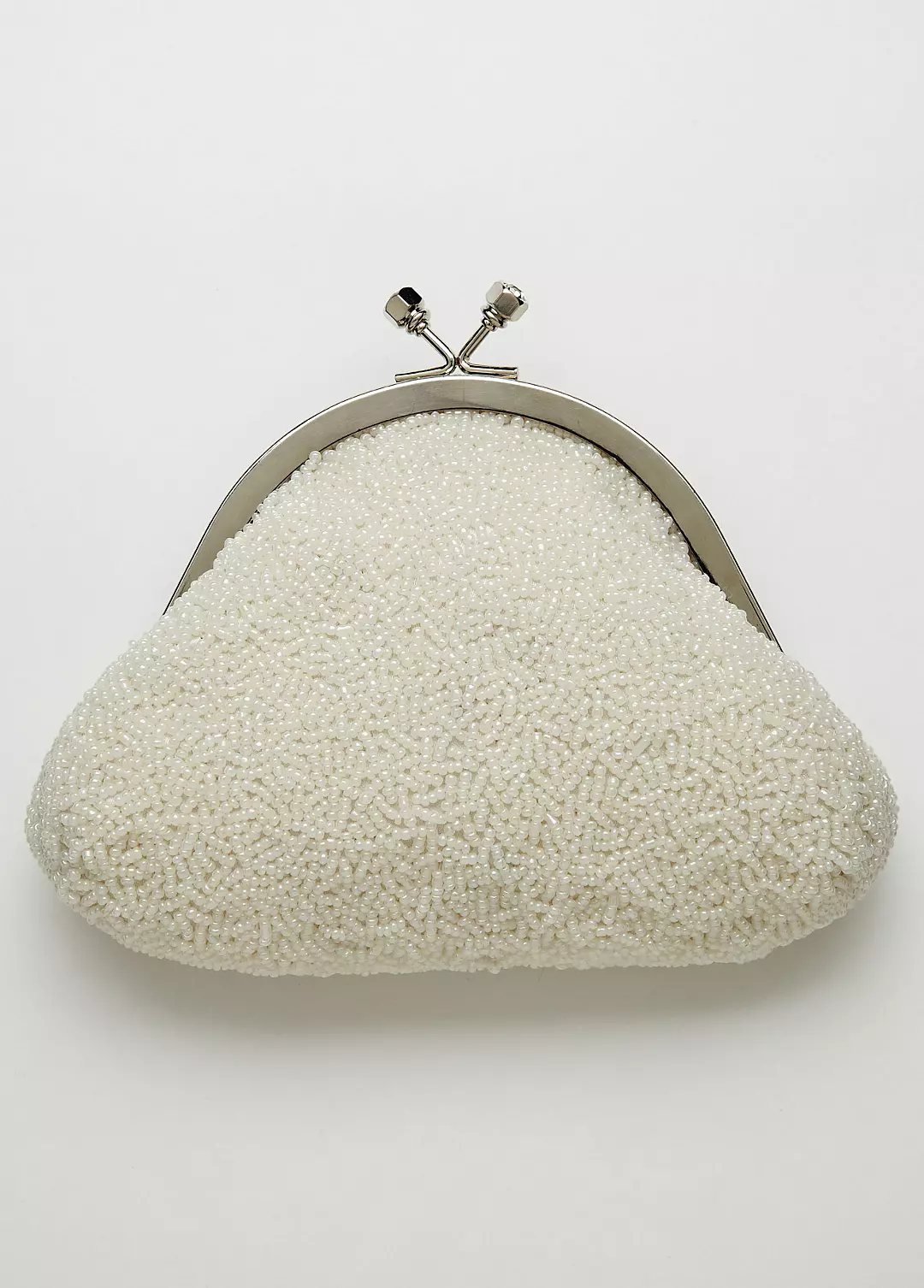 Soft Bead Handbag with Kiss Lock Frame  Image