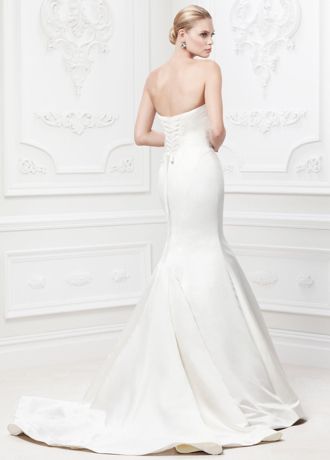 Truly Zac Posen Wedding Dress with Pearl Details