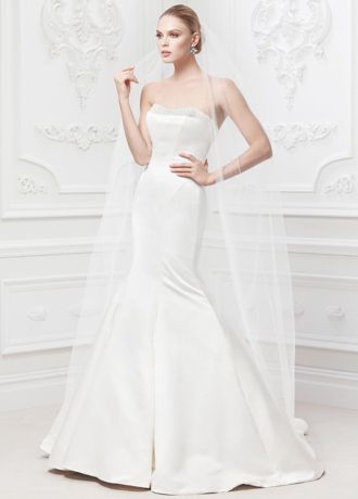 Truly Zac Posen Wedding Dress with Pearl Details
