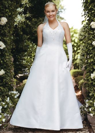 Davids Bridal Halter Dress