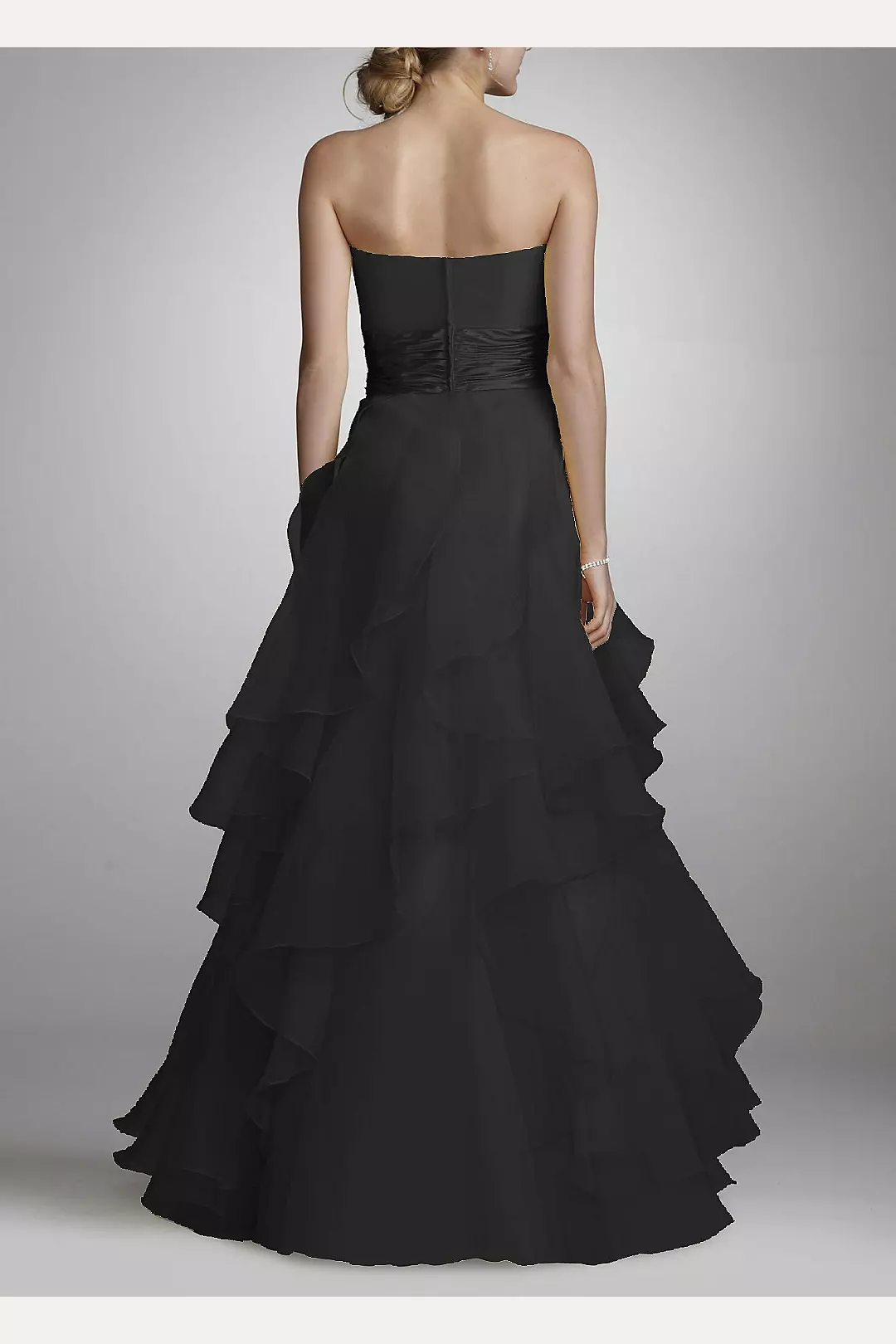 Tiered Organza Ball Gown Image 2