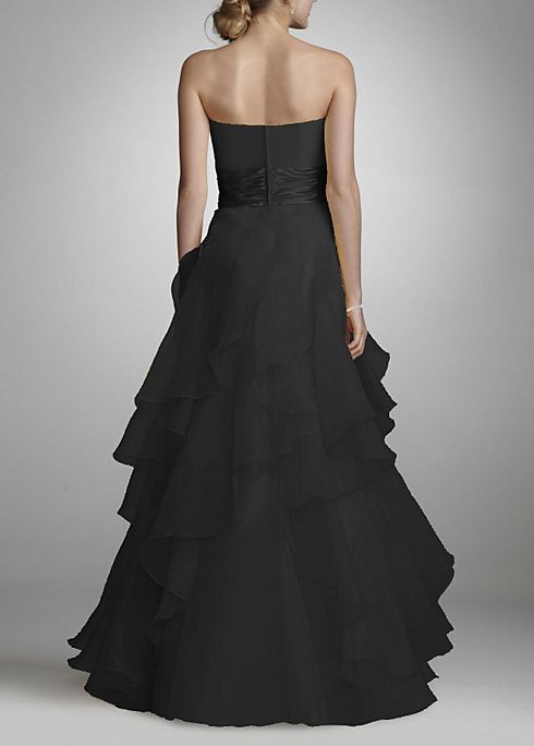 Tiered Organza Ball Gown Image 4