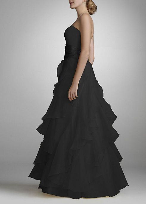 Tiered Organza Ball Gown Image 4