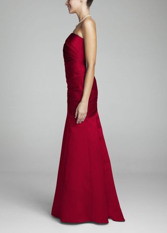 David’s Bridal Long Red deals Formal/Prom Dress