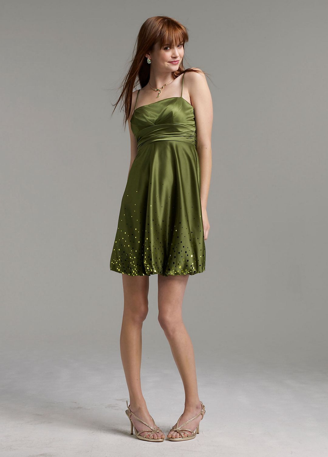 Silky Knit Short Dress Image