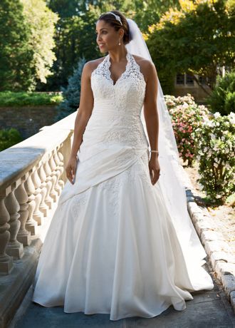 Taffeta Lace Wedding Dress