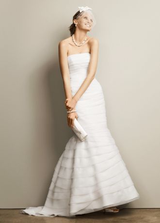 Layered Organza Wedding Dress