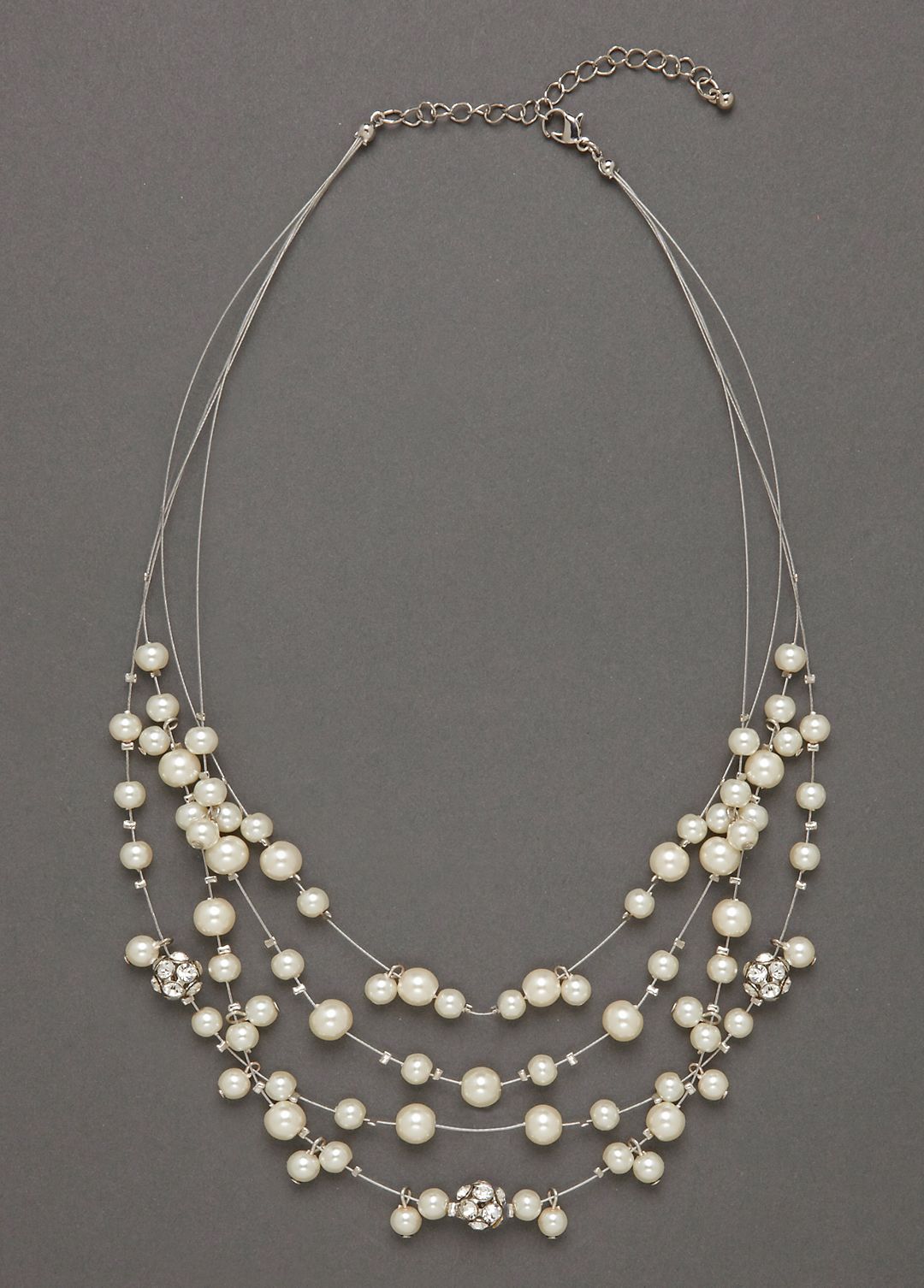 Pearl Illusion Necklace Image 2