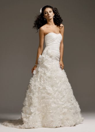 Wedding Dress Taffeta Appliques Ball Gown Skirt